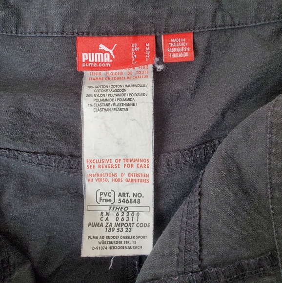 Puma Ladies Cotton-Blend Pants with Drawstring Ankles - Picture 5 of 8
